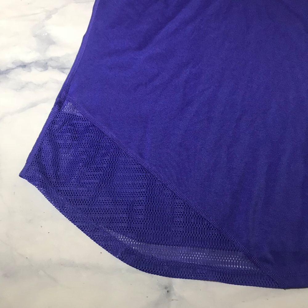 Nike Dri-Fit Purple Athletic Relay Tank Top - Picture 7 of 9